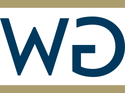 的 George 华盛顿 University site logo